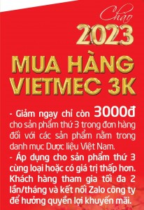 Mừng năm mới 2023 – Ra VIETMEC mua hàng 3K